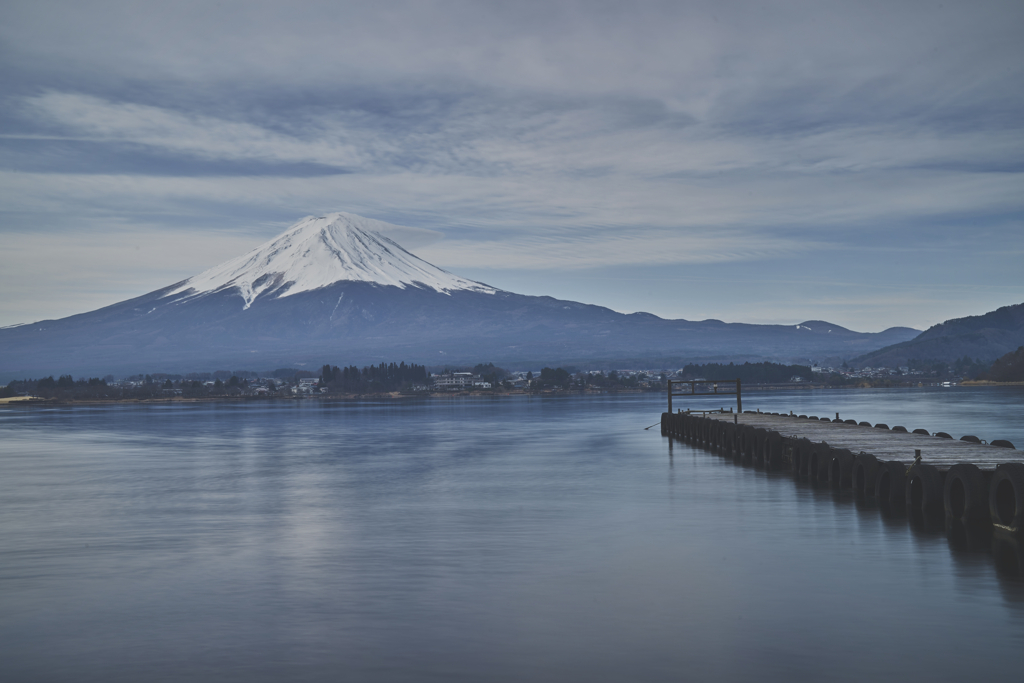 河口湖・桟橋