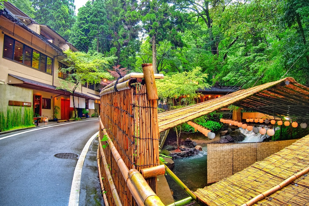 日本風景８０ ４　京都　川床