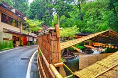 日本風景８０ ４　京都　川床