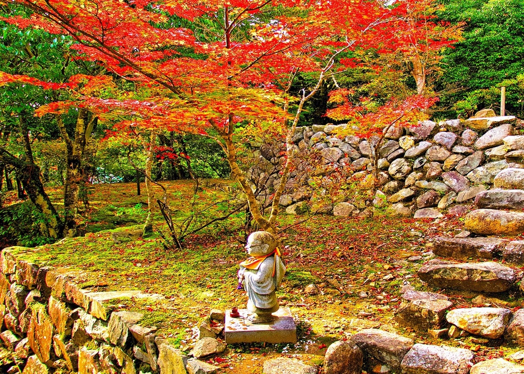 風景２７０ 山寺　秋