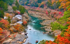 風景３５０　京都嵐山　晩秋