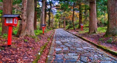 風景２６７ 山寺　秋