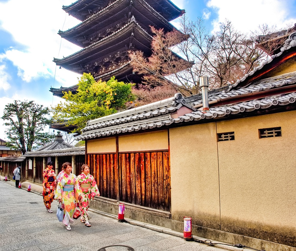 日本風景８５８　京都３月
