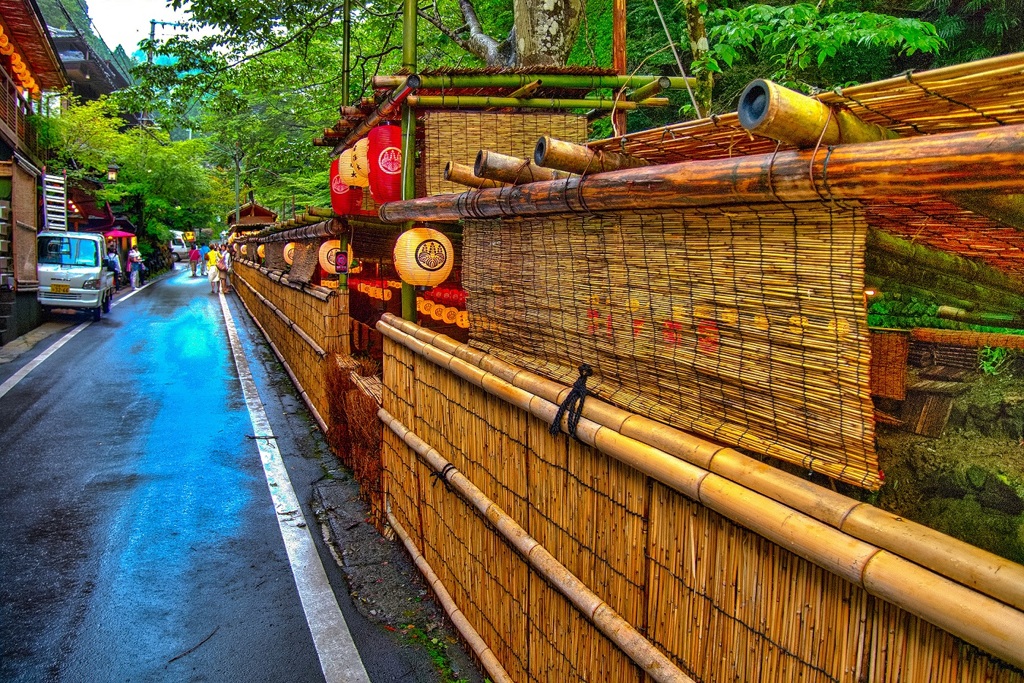 日本風景８０ ２　京都　川床