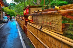 日本風景８０ ２　京都　川床