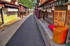 日本風景７６３　奈良　寺 参道