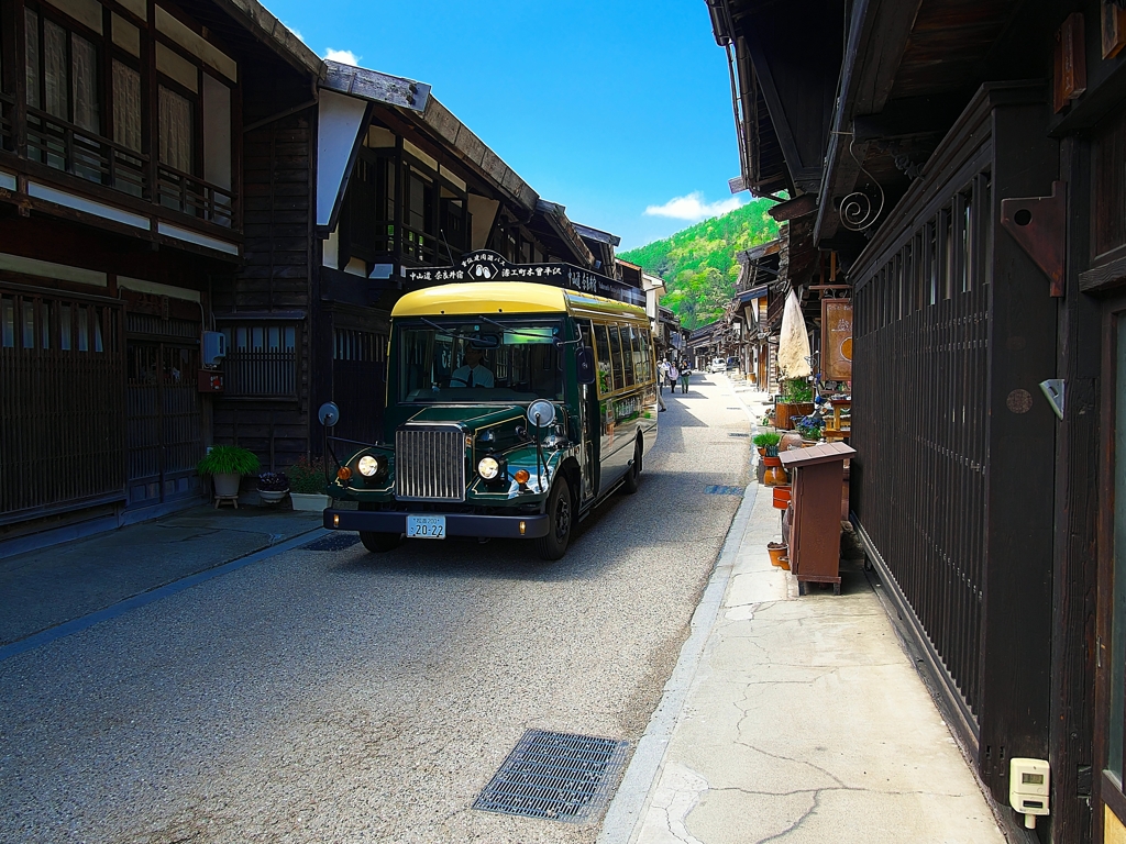 日本風景１４０４　観光車