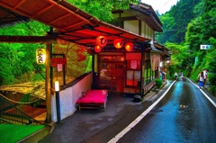 日本風景８０ ６　京都　川床