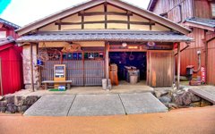 日本風景７３６　福井　街道　宿場