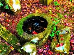 風景２４１　山寺　秋