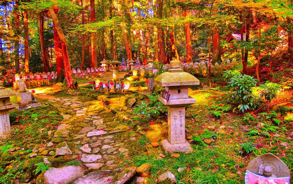 風景２８０ 寺　秋