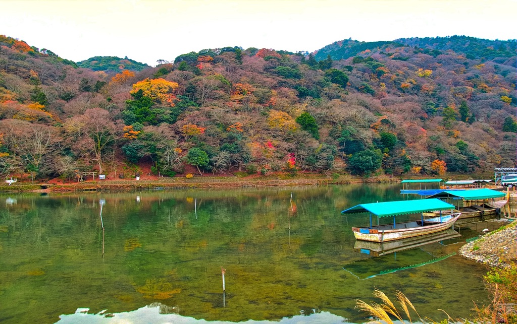 風景３４９　京都嵐山　晩秋