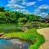 風景４２７　嵐山　庭