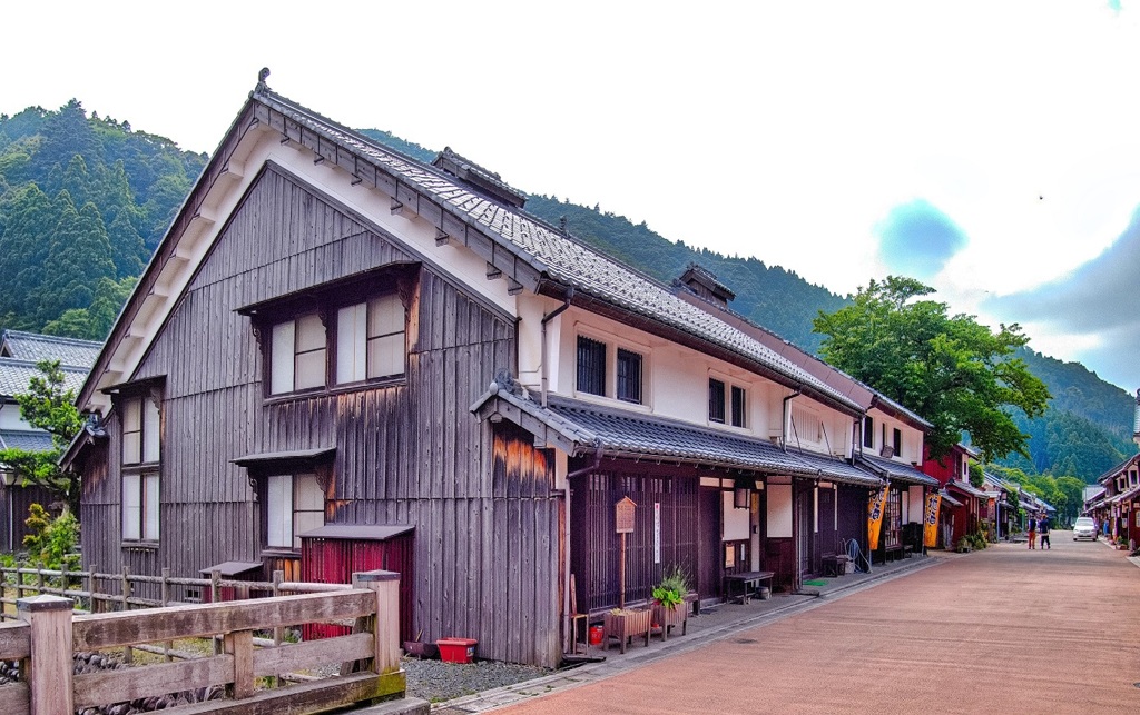 日本風景７３３　福井　街道　宿場