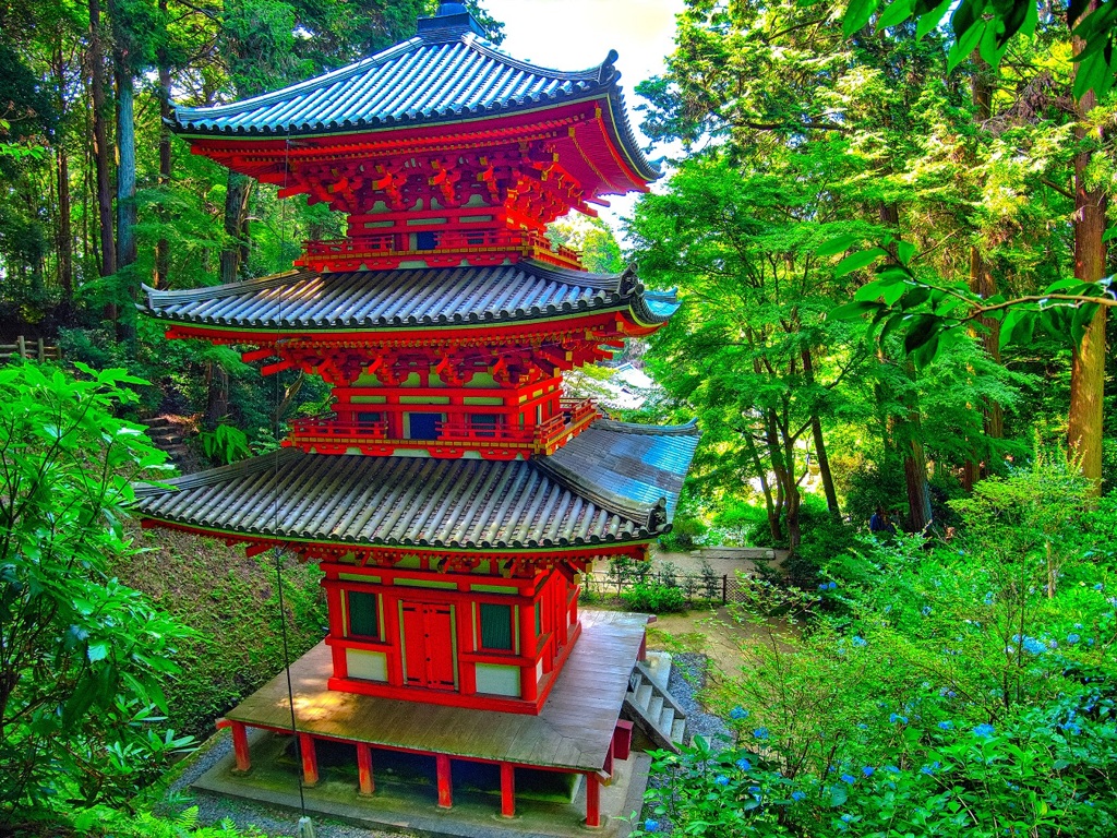 日本風景７６４　奈良　寺 