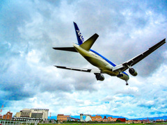 日本風景１１４２　airplane