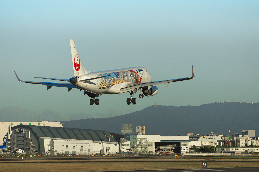 日本風景１１４６　airplane