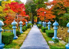 風景２２３　山寺　 秋