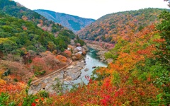 風景３４５　京都嵐山　晩秋
