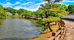風景６６７　姫路城外堀