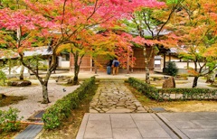 風景２７１ 山寺　秋