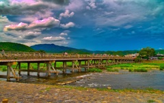 風景４００　京都　渡月橋