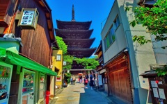 風景６４９　京都 路地