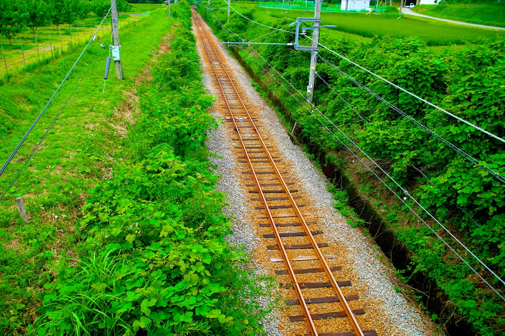 日本風景１４３２線路