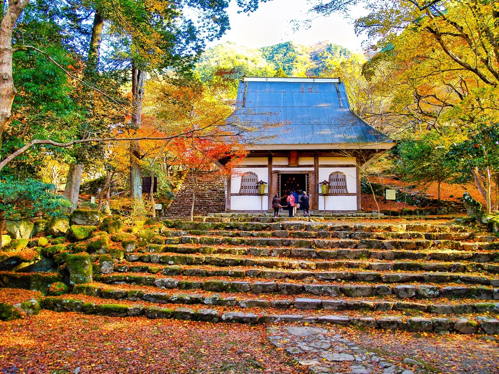 風景２０３　山寺　 秋