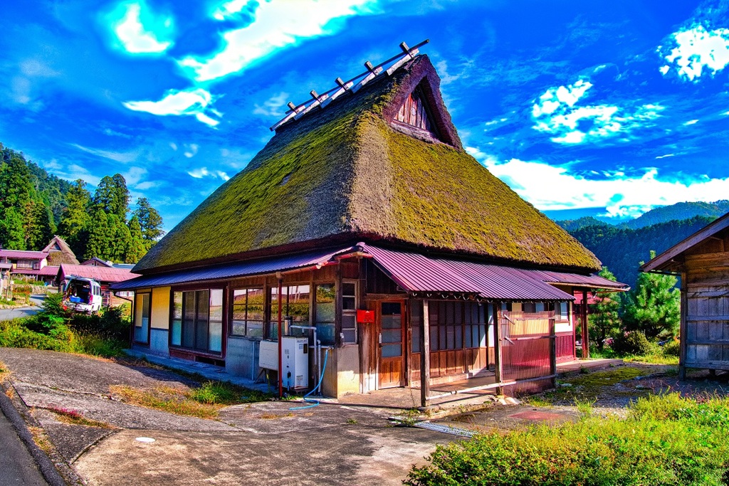 日本風景８４９茅葺