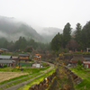 日本風景１２９０　雨里