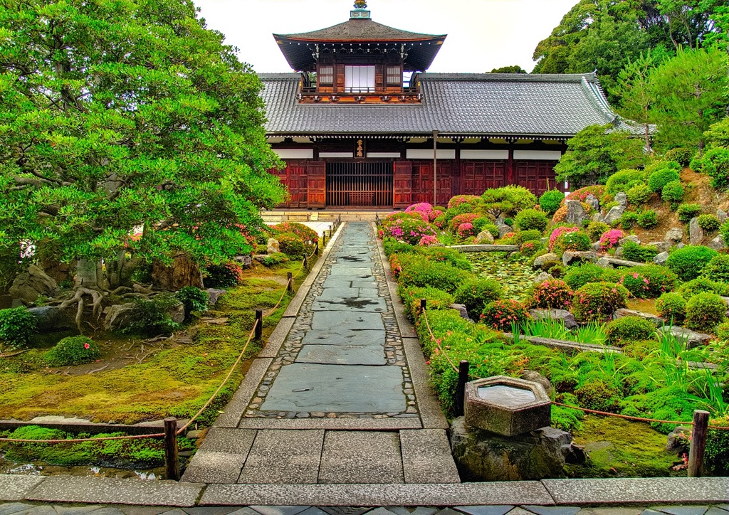 風景６８２　京都 　庭