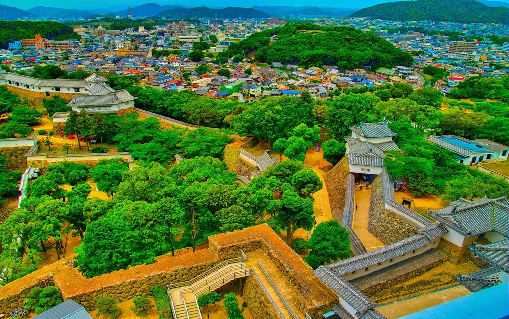 風景４１３　姫路城展望