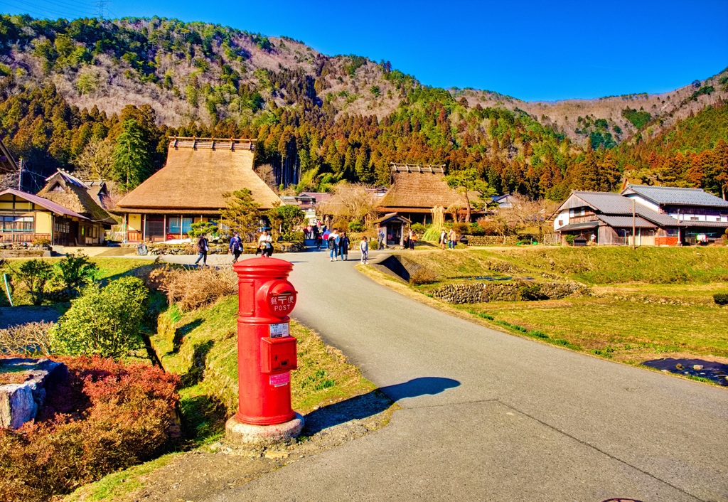 日本風景９３９　ポストのある風景
