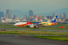 日本風景１１６０　airplane