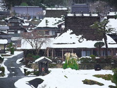 日本風景１３０８　冬村