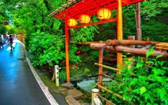 日本風景８１０　京都　川床