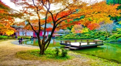 風景２２８　山寺　 秋