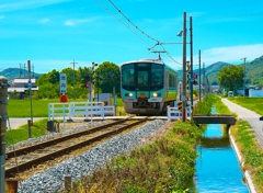 日本風景１１８１　鉄道