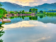 日本風景１００２　京都　廣澤池