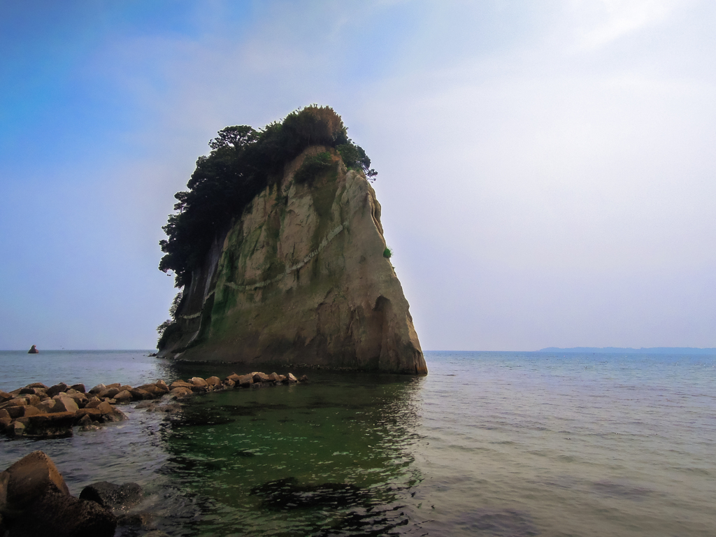 見附島