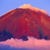 朝焼け富士