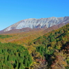 鍵掛峠から大山南壁