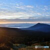 朝の岩手山