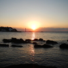 夕日
