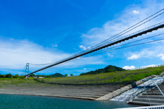 宮ヶ瀬湖・水の郷大吊り橋