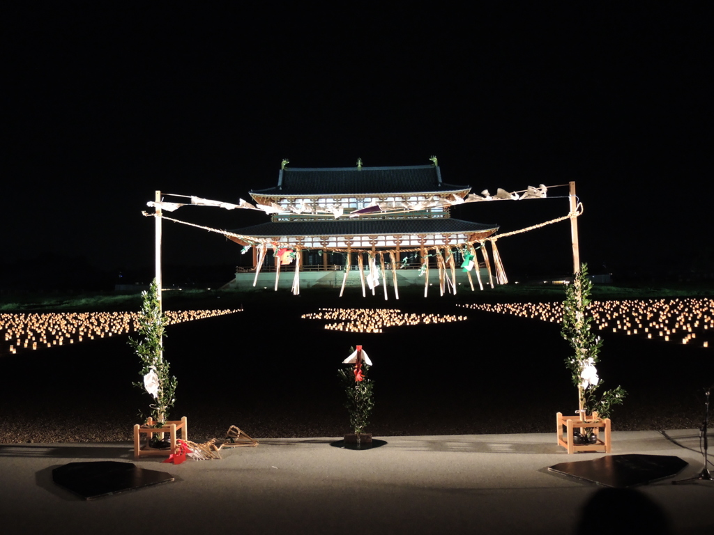 宙捧＿平城京天平祭2014（大極殿）