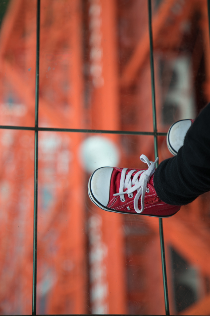 新しい時代へ　地上150ｍでの一歩