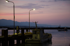 夕暮れ