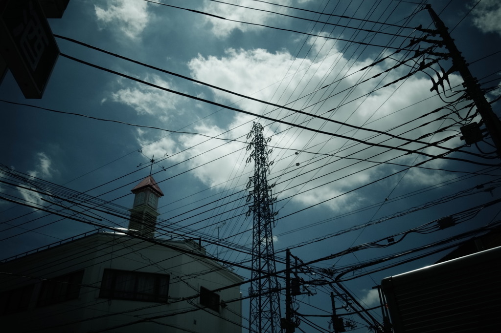 電線多すぎｗ